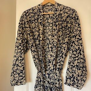Vintage! Floral Calvin Klein Robe